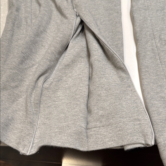 FP Movement by Free People Gray Wide Leg Pants Zip Open Legs Gently Used - Picture 2 of 7